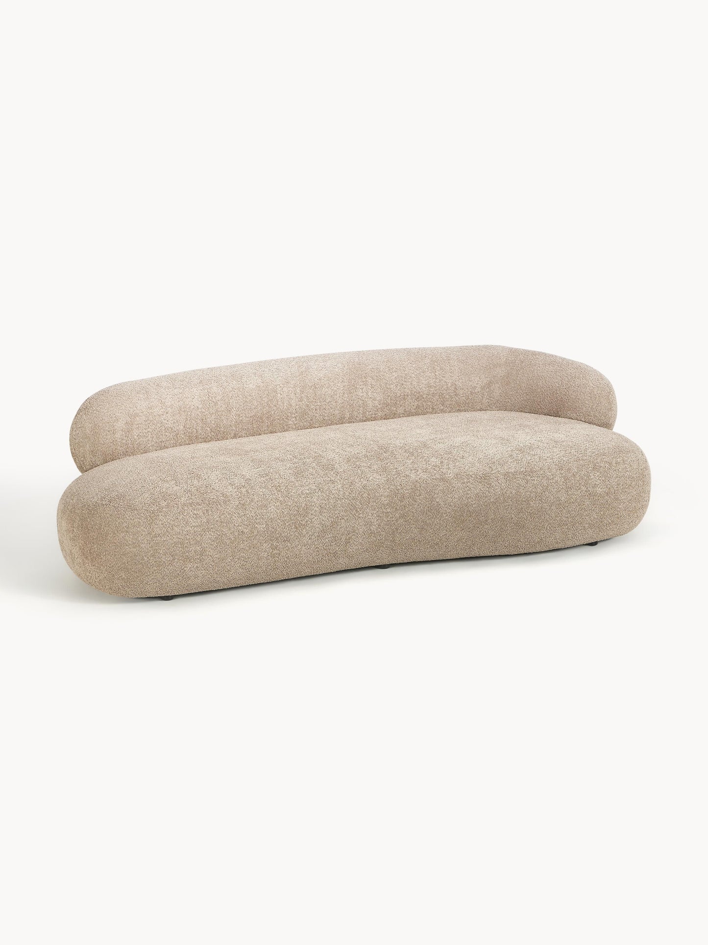 Albstead Teddy Bouclé Sofa, 3-Seater