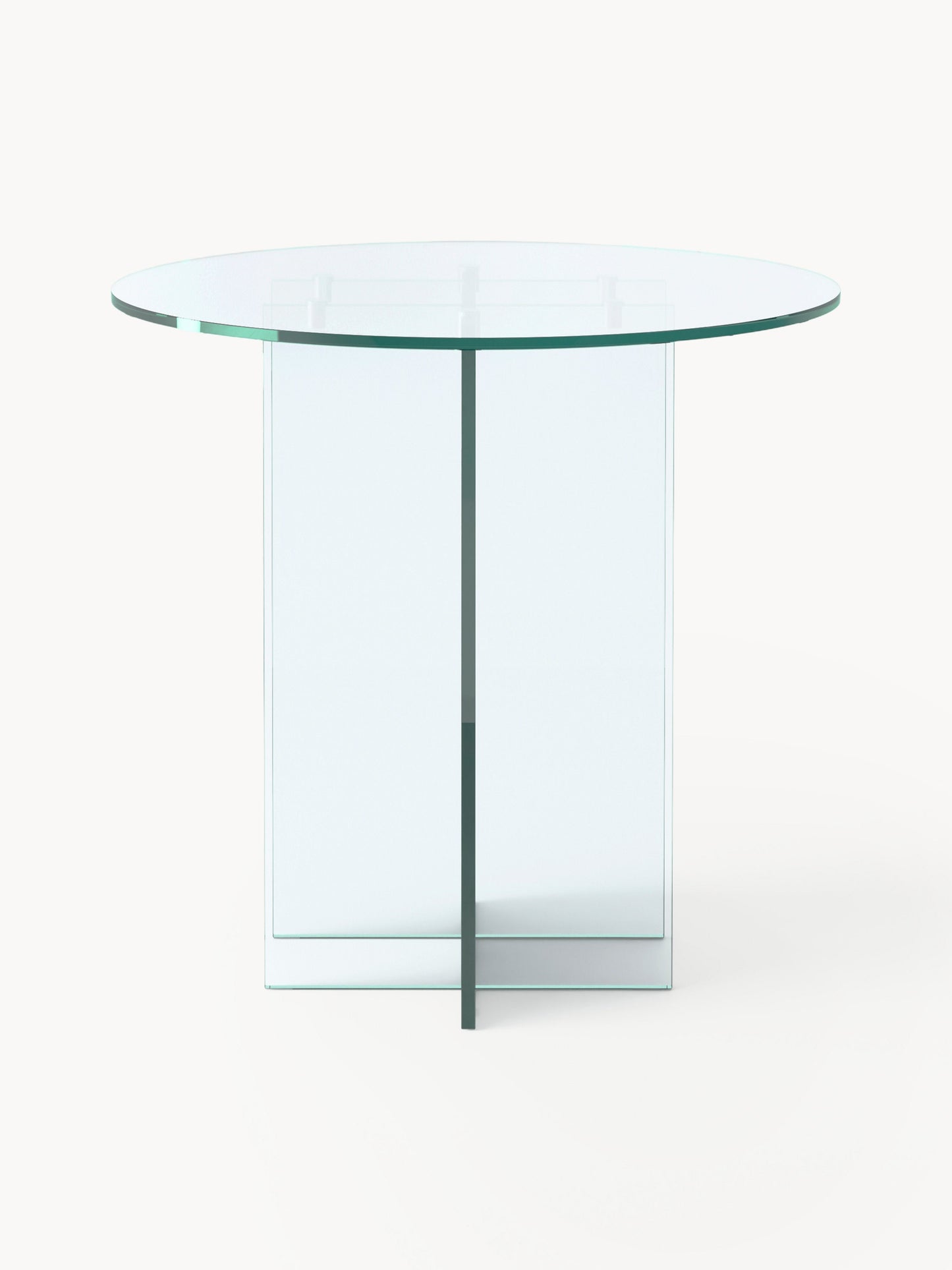 Anoukra Round Glass Dining Table, in Various Sizes