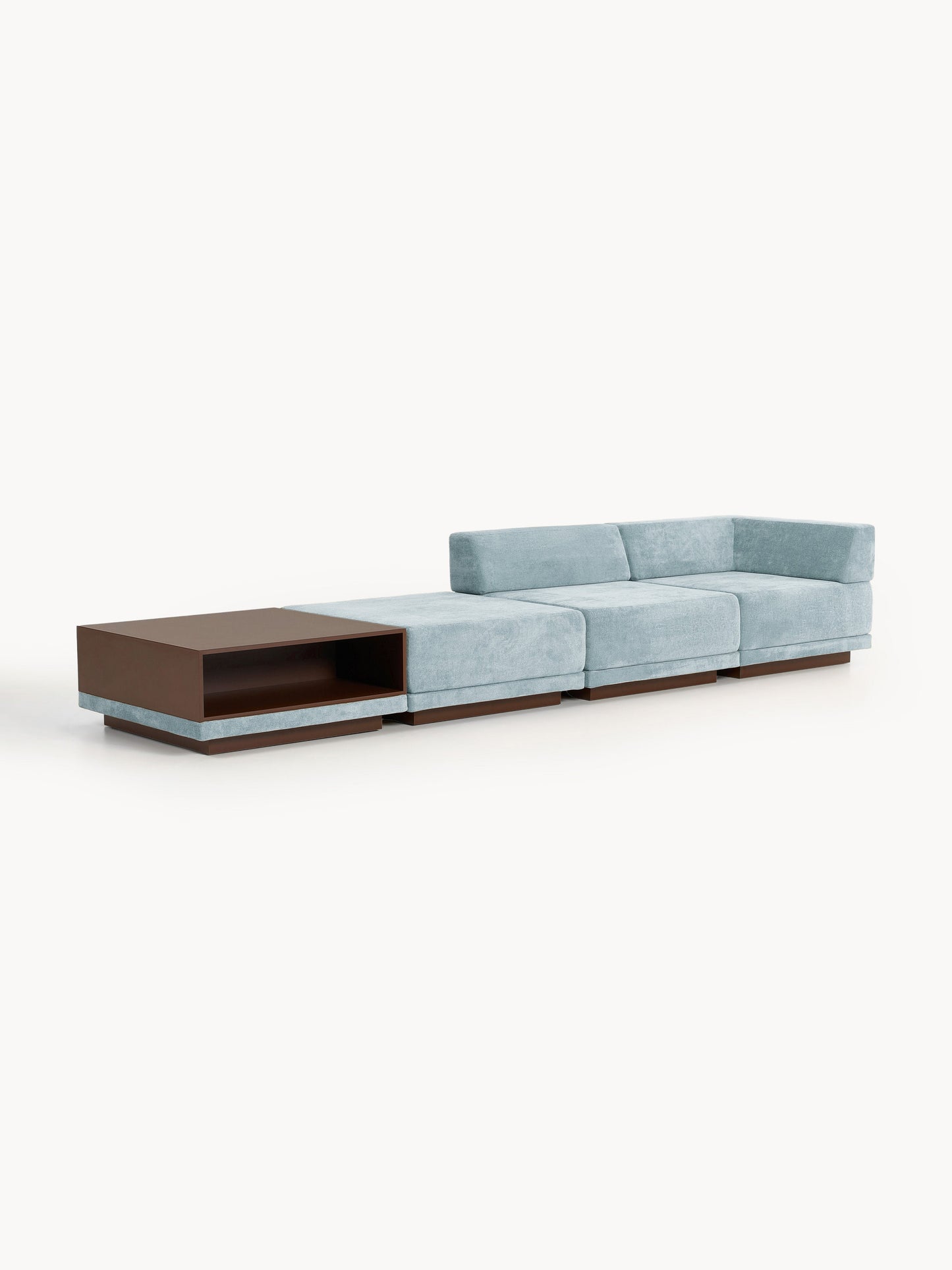 Colbrant Modular Sofa (4-Seater) with Coffee Table & Ottoman