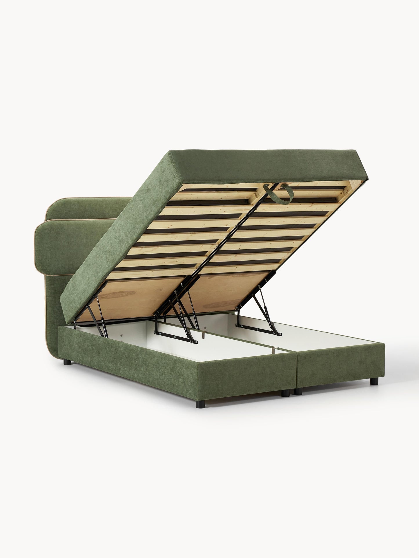Enricor Box Spring Bed with Storage
