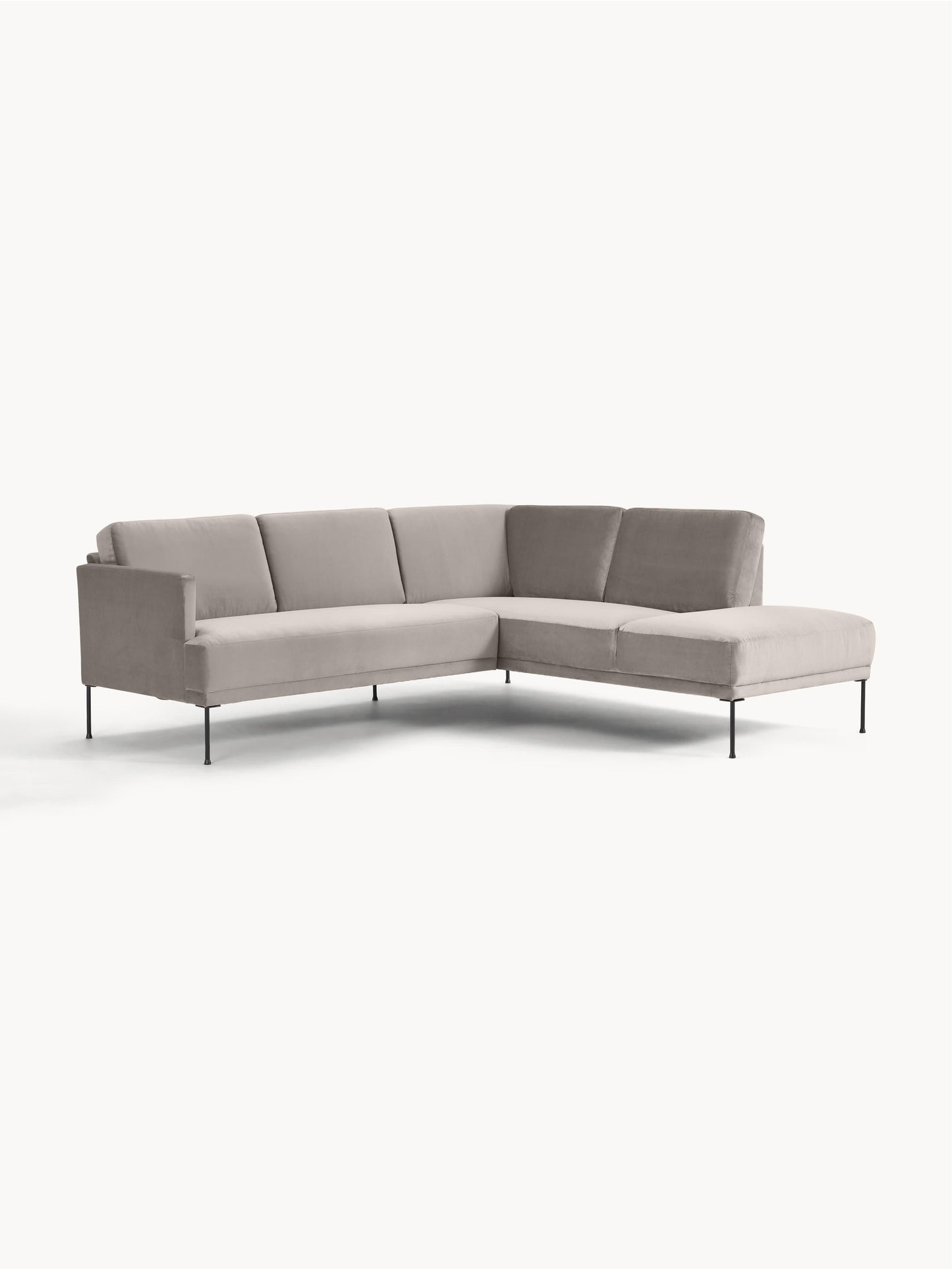 Fluendra Corner Sofa in Velvet