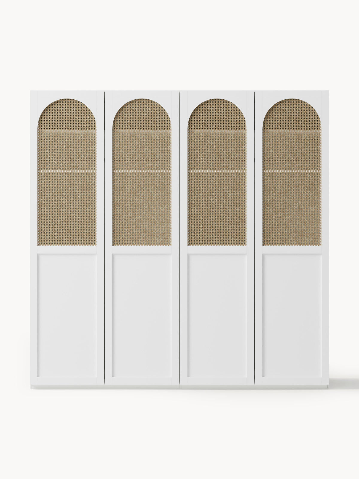 Jeanwold Modular Hinged-Door Wardrobe, 200 cm Wide, in Various Sizes