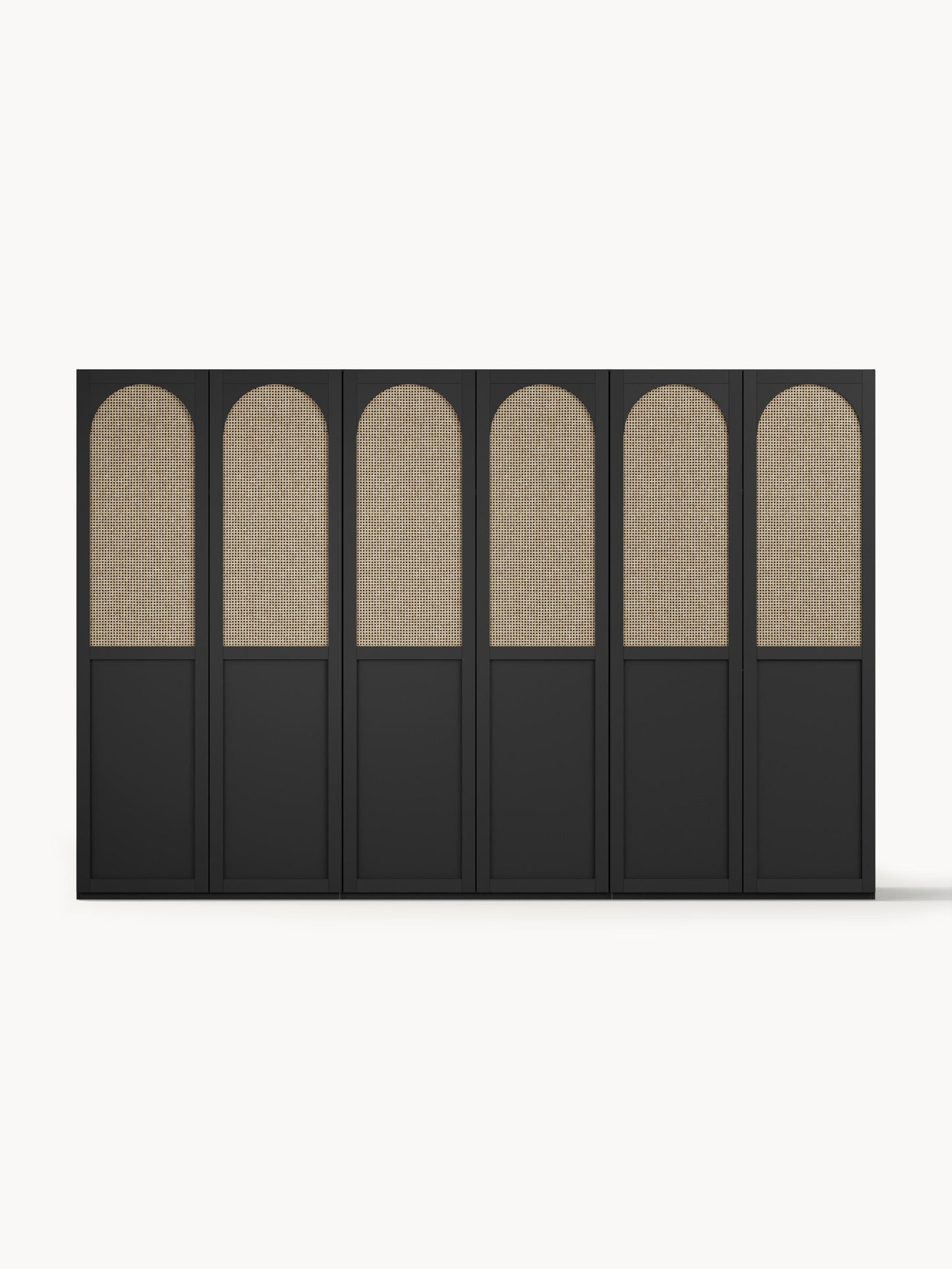 Jeanwold Modular Hinged-Door Wardrobe, 300 cm Wide, in Various Sizes