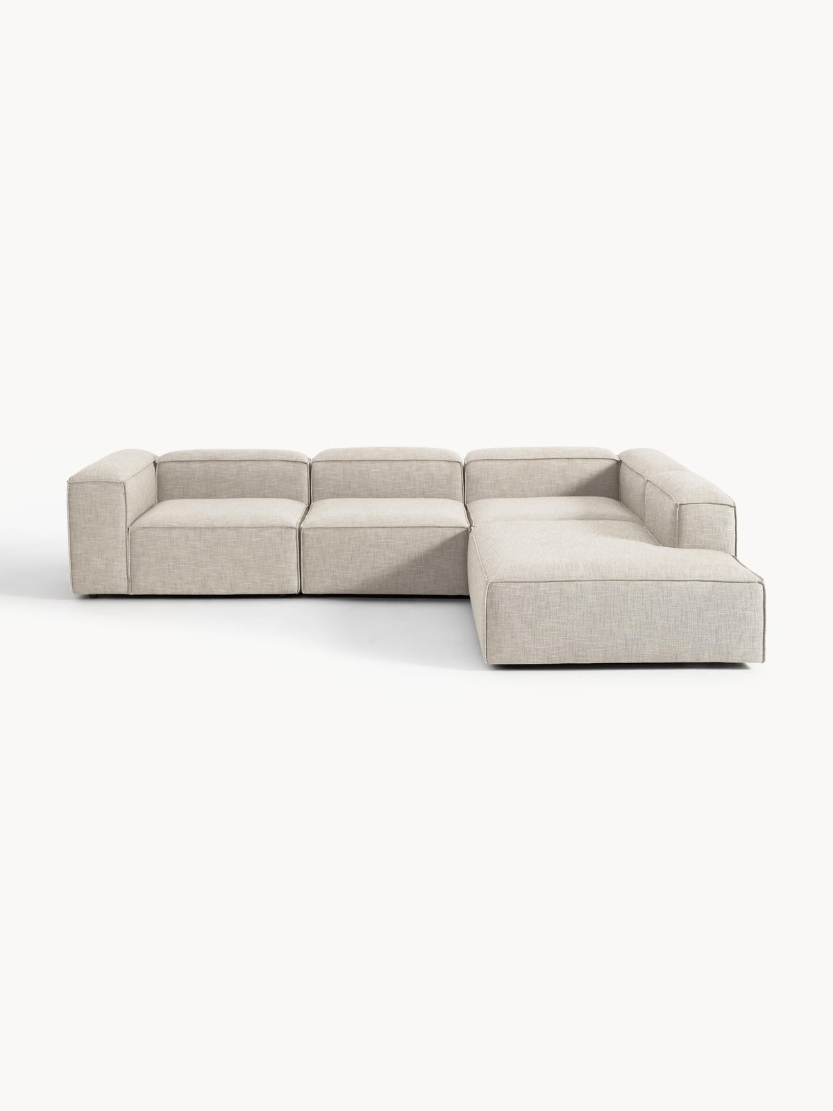 Lenquist Modular XL Corner Sofa (4-Seater) in Linen Blend