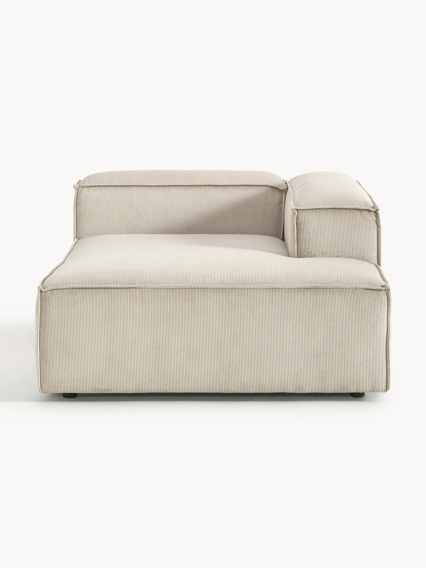 Lenquist Ottoman Corner Module in Corduroy