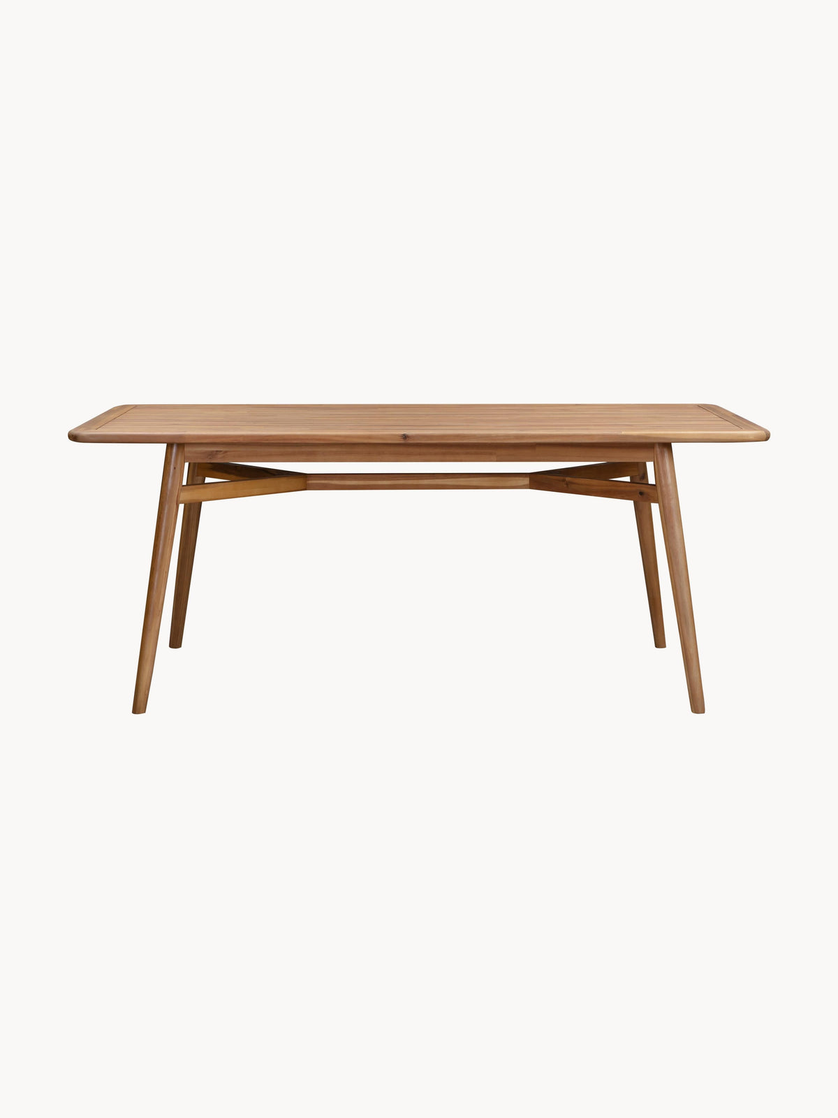 Marcolme Acacia Wood Garden Table, 180 x 90 cm