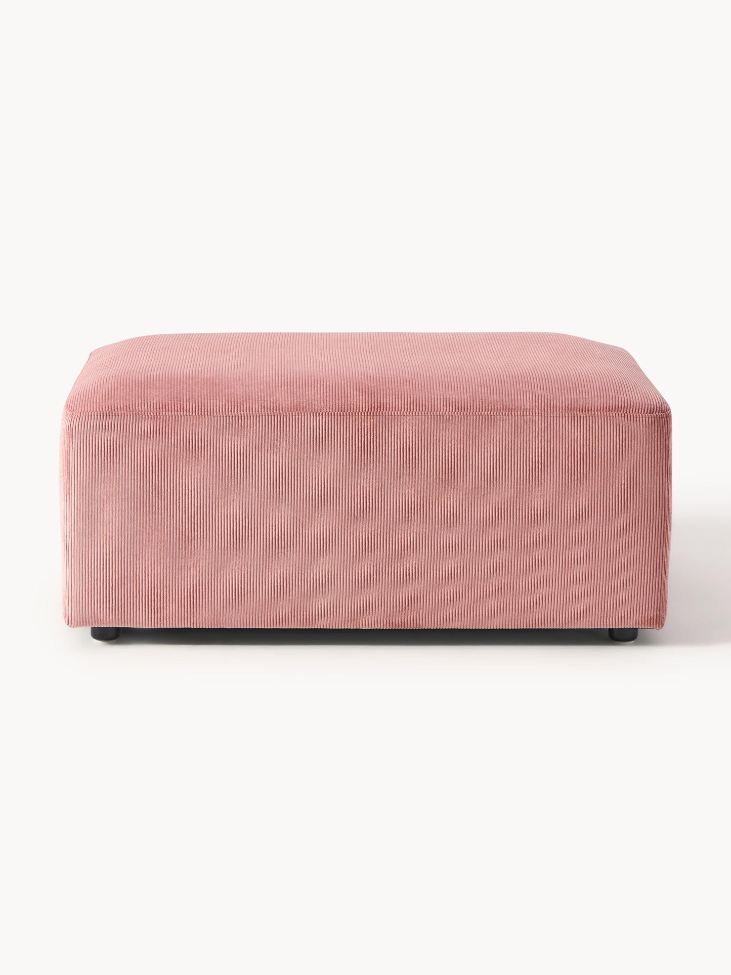 Melraine Corduroy Stool, W 99 x D 72 cm