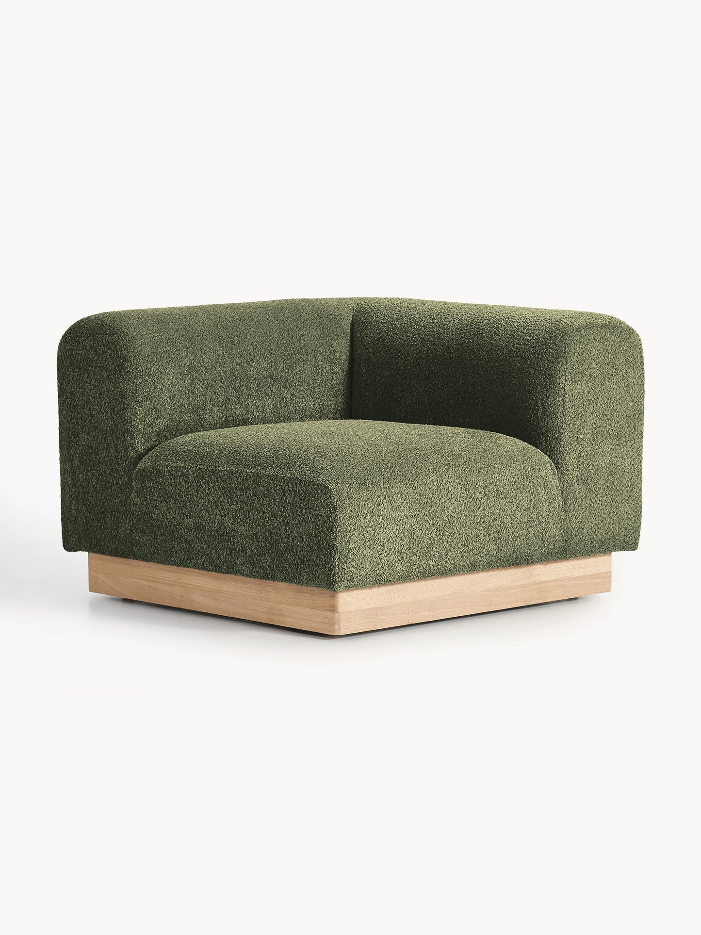 Natworth Teddy Bouclé Corner Module