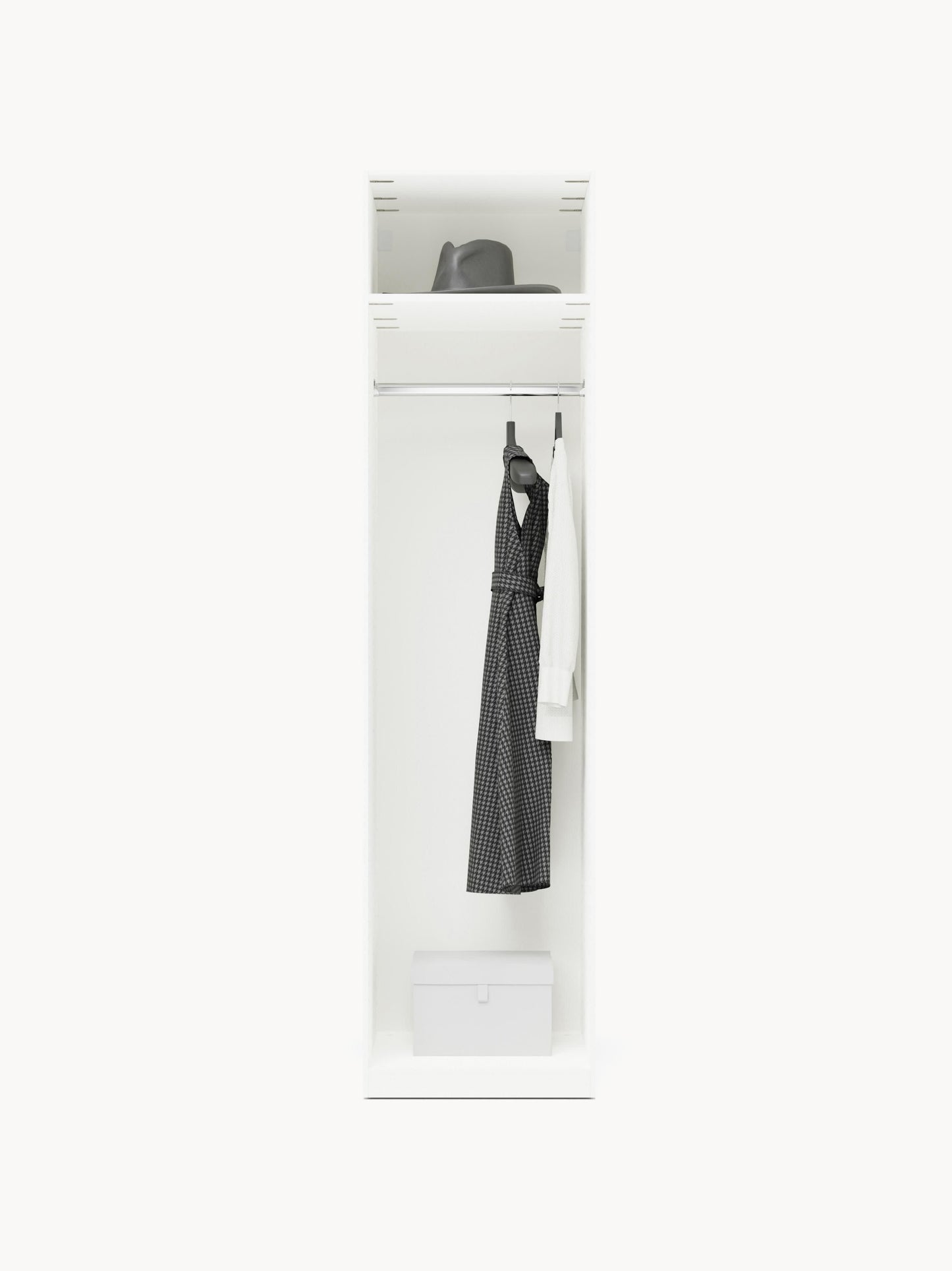 Simvorth Modular Hinged-Door Wardrobe, 50 cm Wide, in Various Sizes