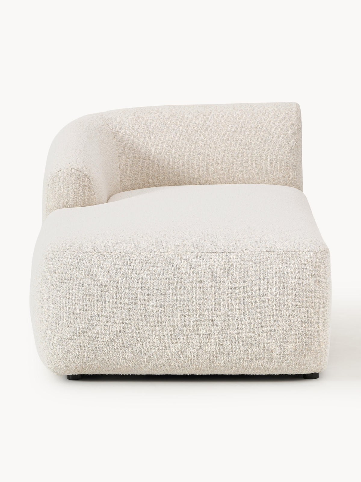 Sovranth Chaise Corner Module in Bouclé