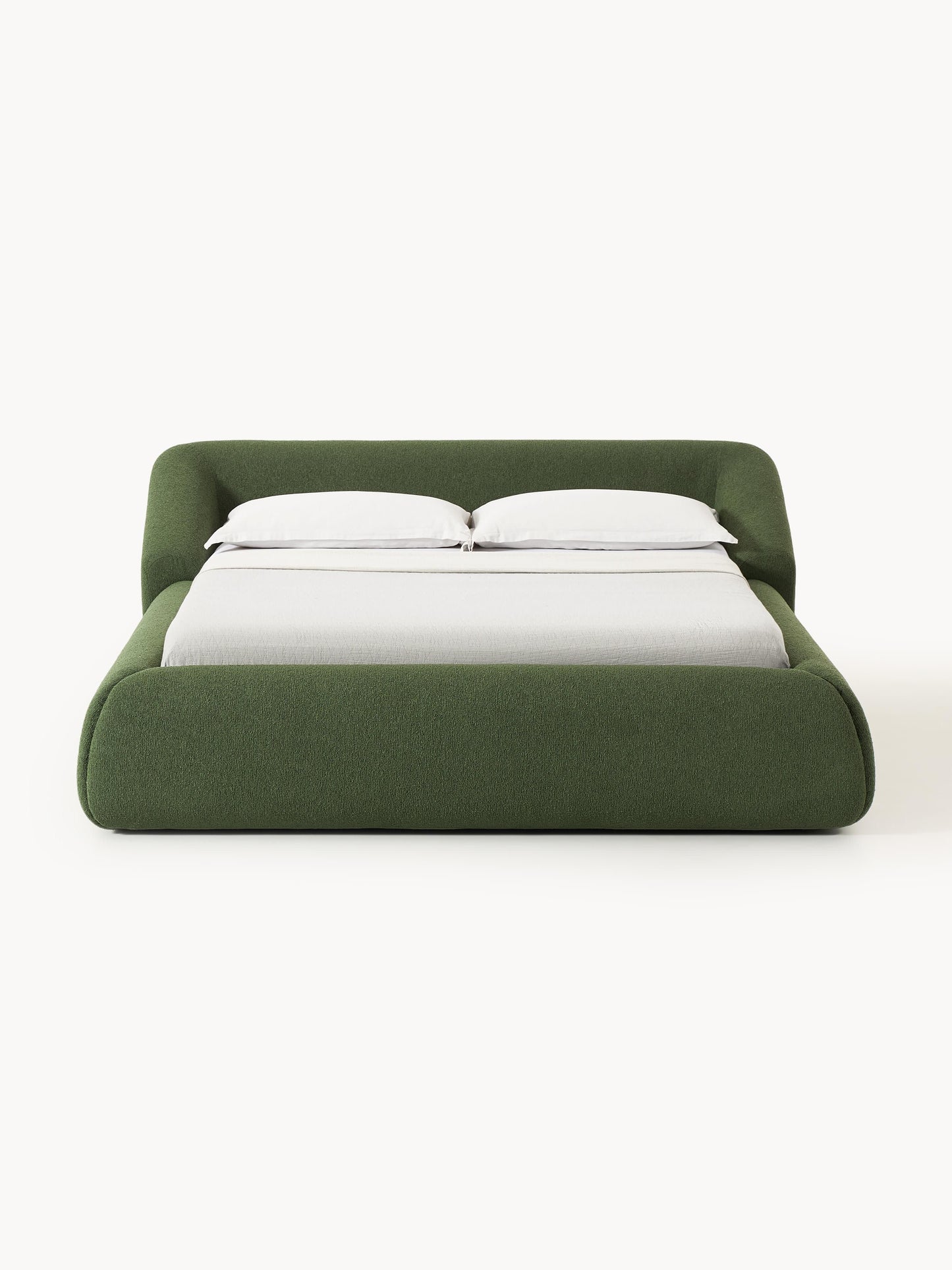 Sovranth Upholstered Bed in Bouclé