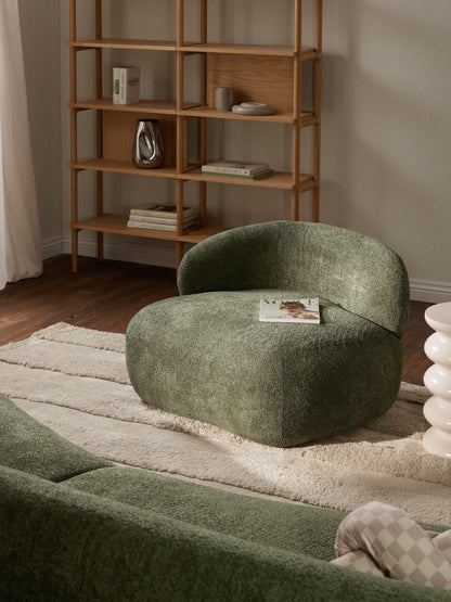 Albstead Lounge Chair in Teddy Bouclé