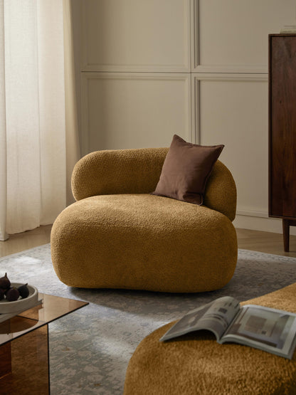 Albstead Lounge Chair in Teddy Bouclé