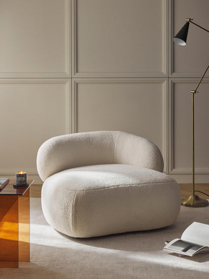 Albstead Lounge Chair, Teddy Fur