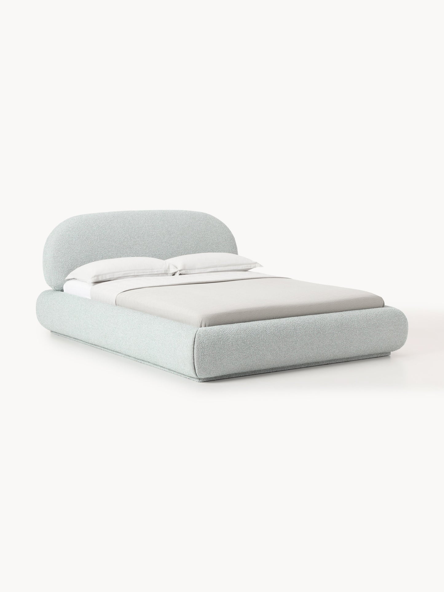 Albstead Upholstered Bed in Bouclé