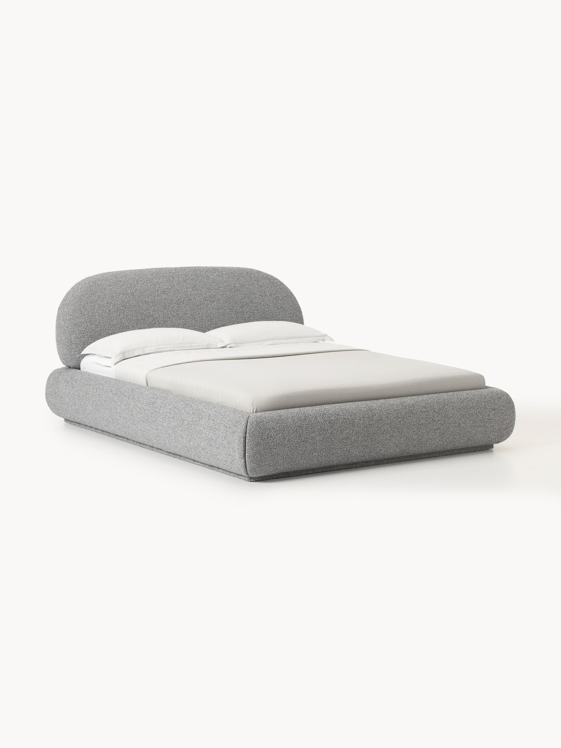 Albstead Upholstered Bed in Bouclé