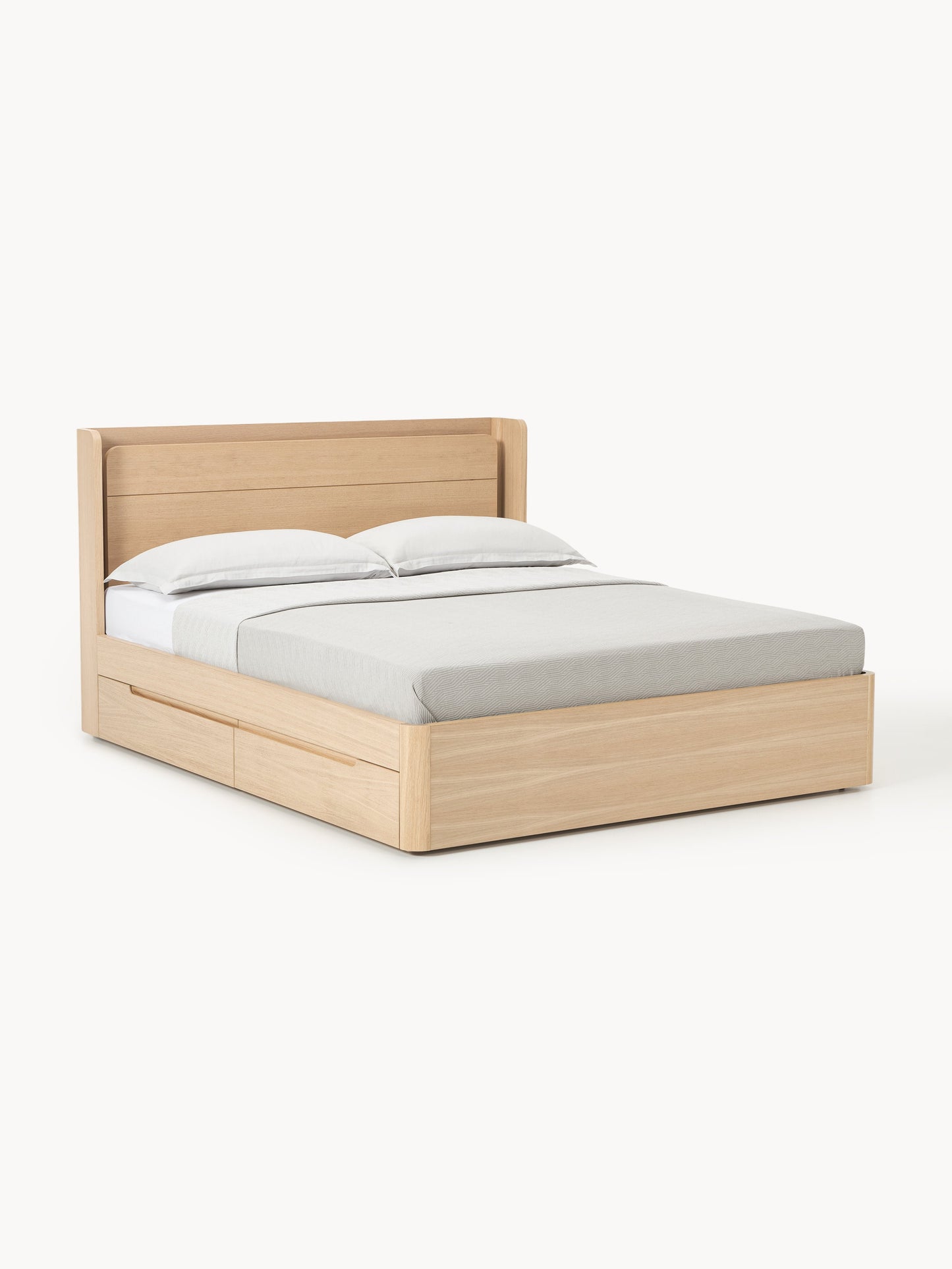 Alowyn Wooden Bed with Drawers