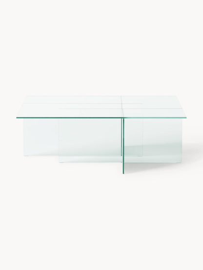 Anoukra Coffee Table in Glass, W 102 cm