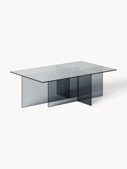 Anoukra Coffee Table in Glass, W 102 cm