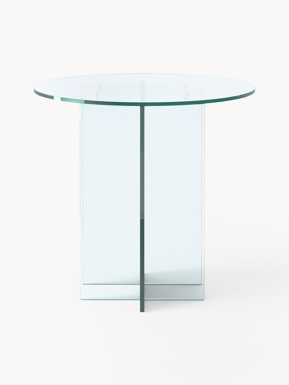 Anoukra Round Glass Dining Table, in Various Sizes