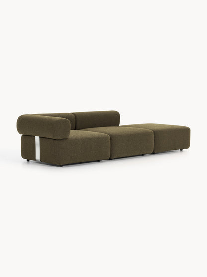 Antorius Modular Ottoman in Bouclé