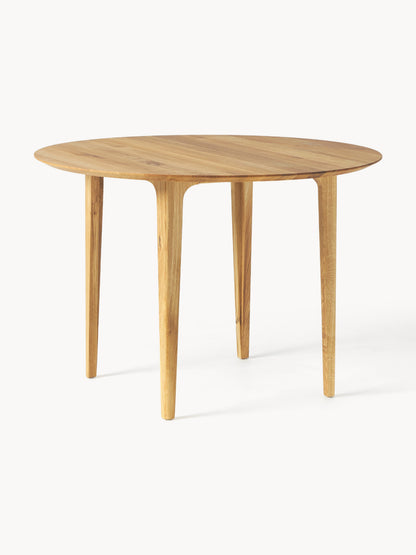 Archelio Oak Round Dining Table, Ø 110 cm