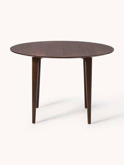 Archelio Round Mango Wood Dining Table, Ø 110 cm