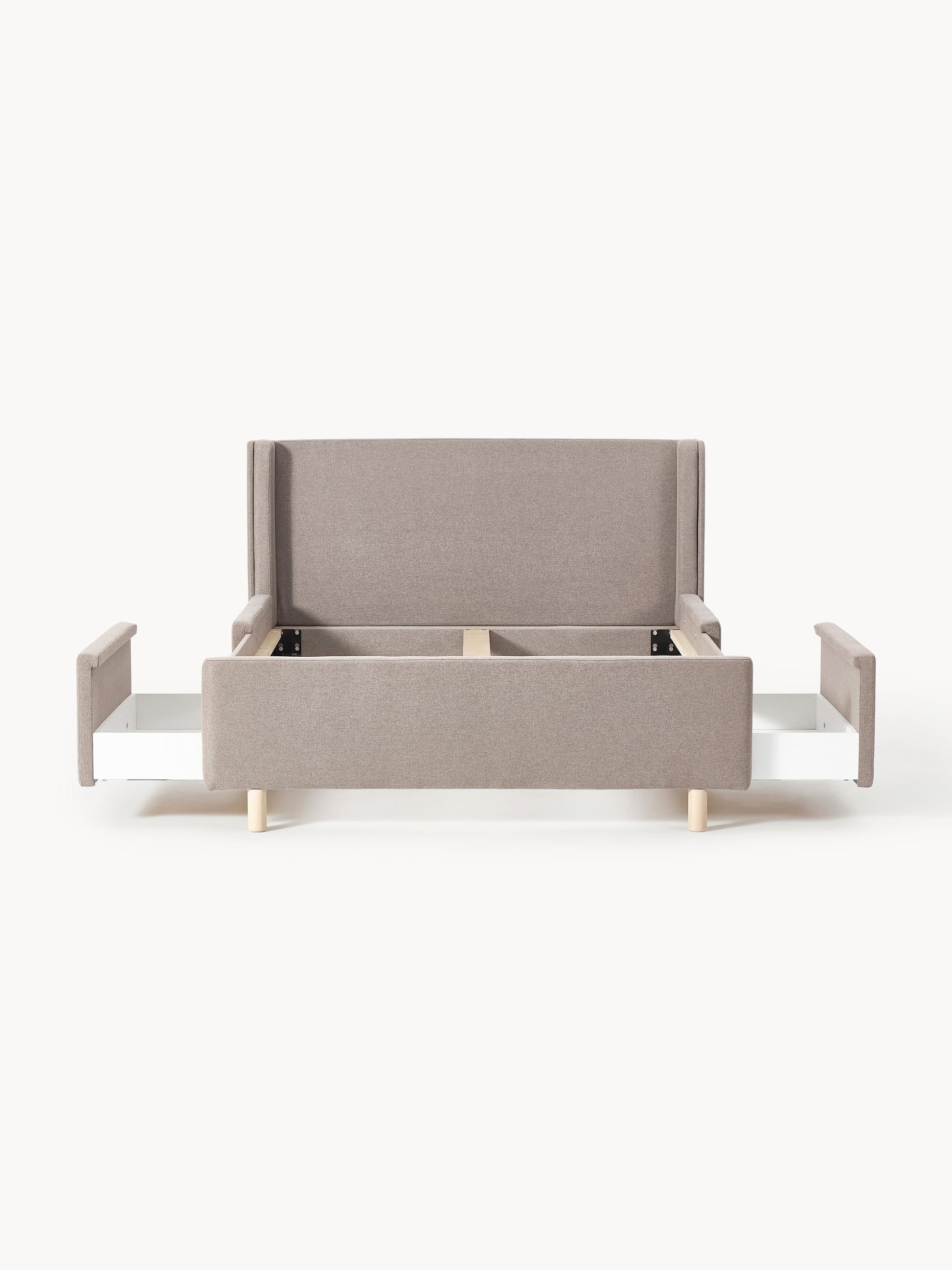 Archwald Upholstered Drawer Bed