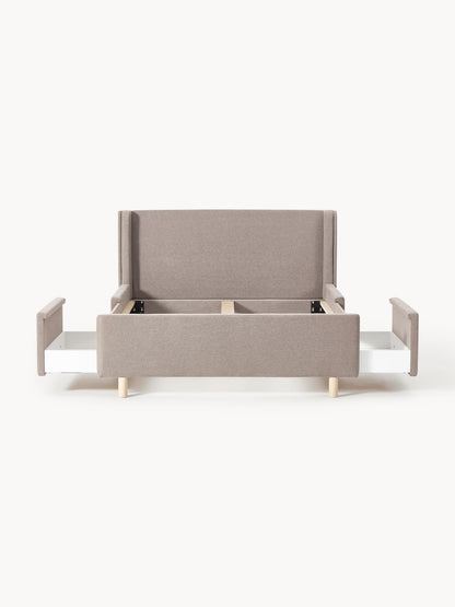 Archwald Upholstered Drawer Bed