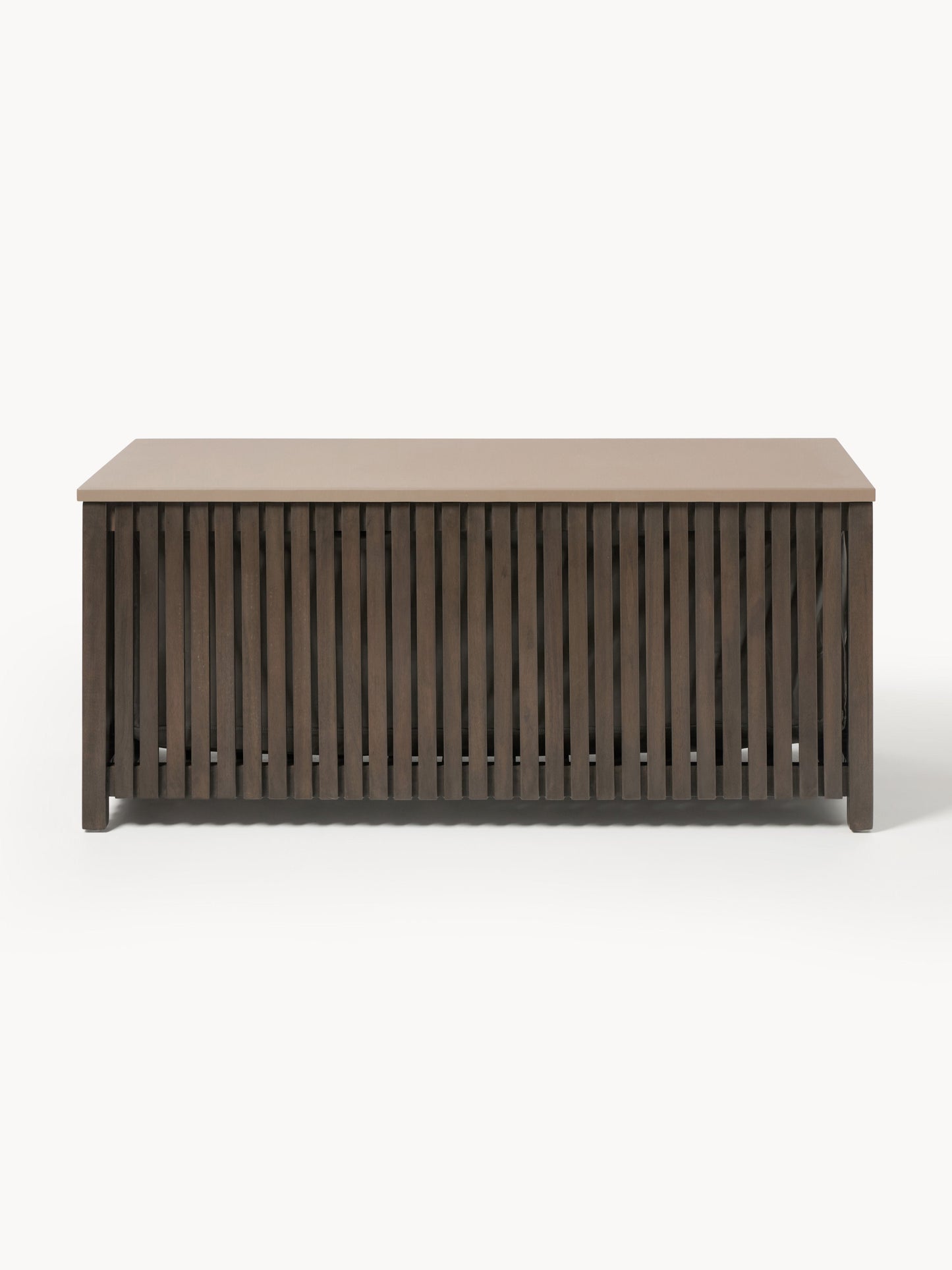 Arkindo Acacia Wood Garden Storage Box with Insert, W 129 cm