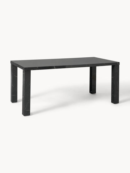 Carlathe Dining Table, Marble Look, 180 x 90 cm