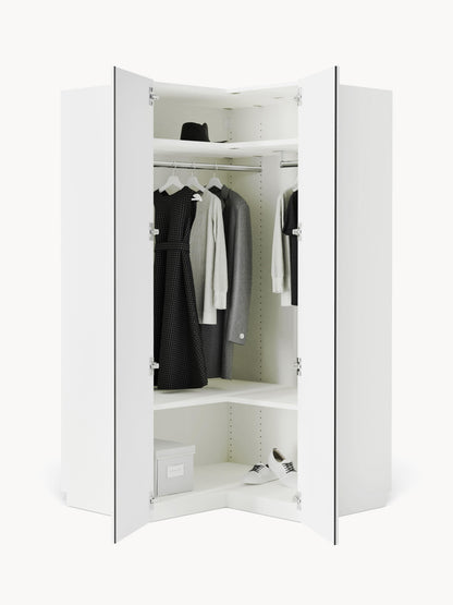 Charlveth Modular Corner Wardrobe, 115 cm Wide
