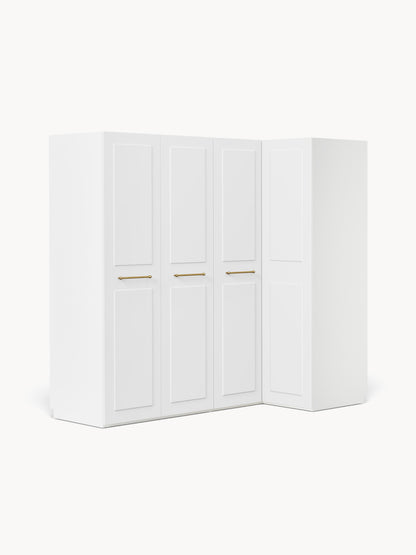 Charlveth Modular Corner Wardrobe, 215 cm Wide, in Various Sizes