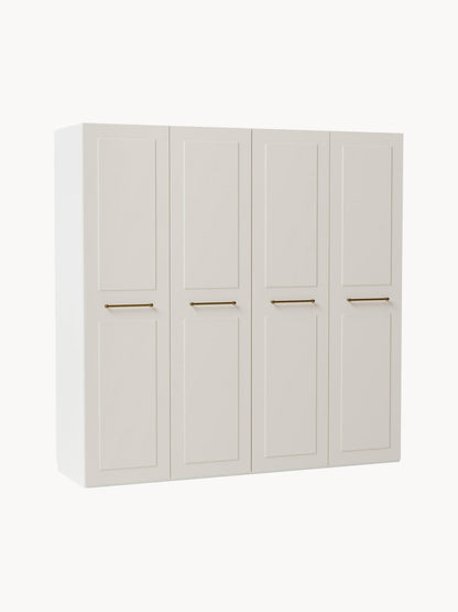 Charlveth Modular Hinged-Door Wardrobe, 200 cm Wide, in Various Sizes