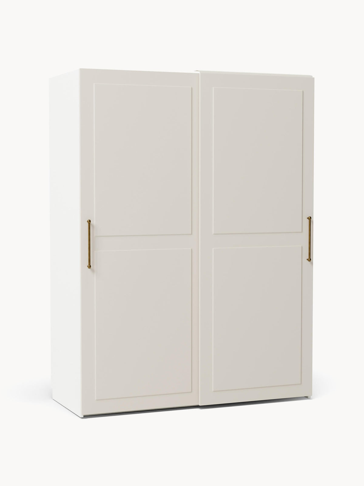 Charlveth Modular Sliding-Door Wardrobe, 150 cm Wide, in Various Sizes