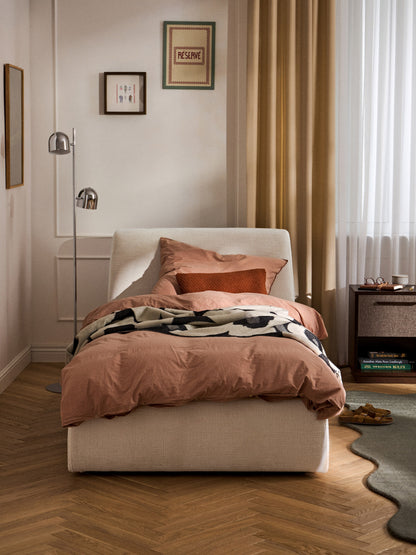Clovarde Upholstered Single Bed