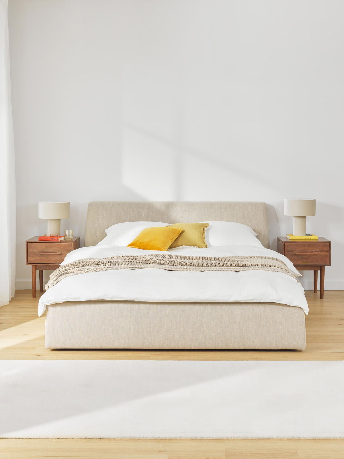 Clovarde Upholstered Storage Bed