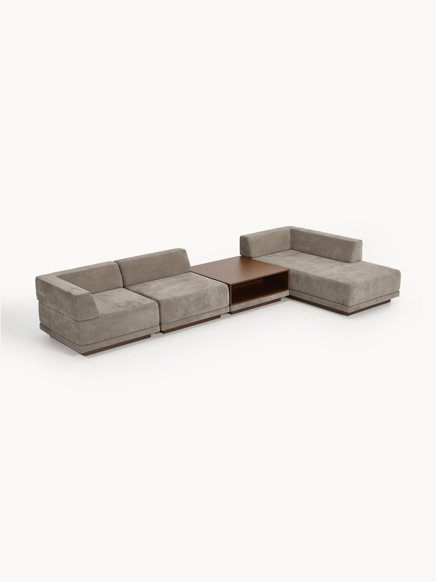 Colbrant Modular Corner Sofa (4-Seater) with Coffee Table
