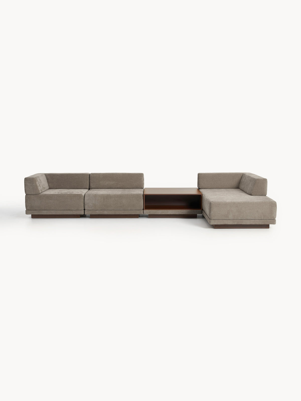 Colbrant Modular Corner Sofa (4-Seater) with Coffee Table
