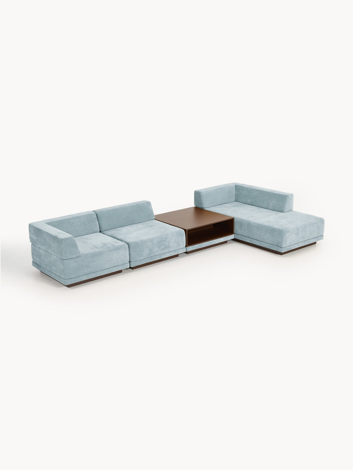Colbrant Modular Corner Sofa (4-Seater) with Coffee Table