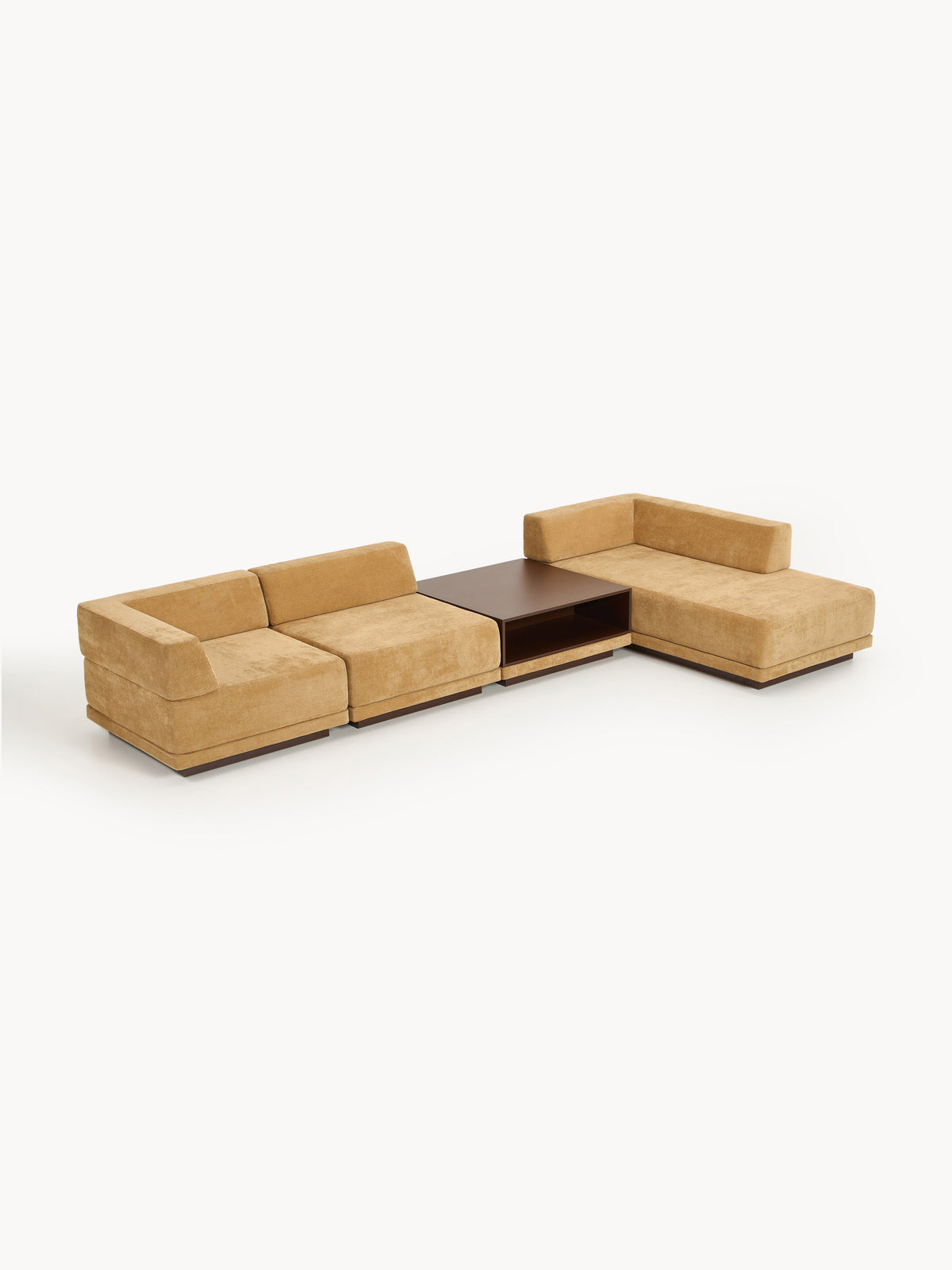 Colbrant Modular Corner Sofa (4-Seater) with Coffee Table