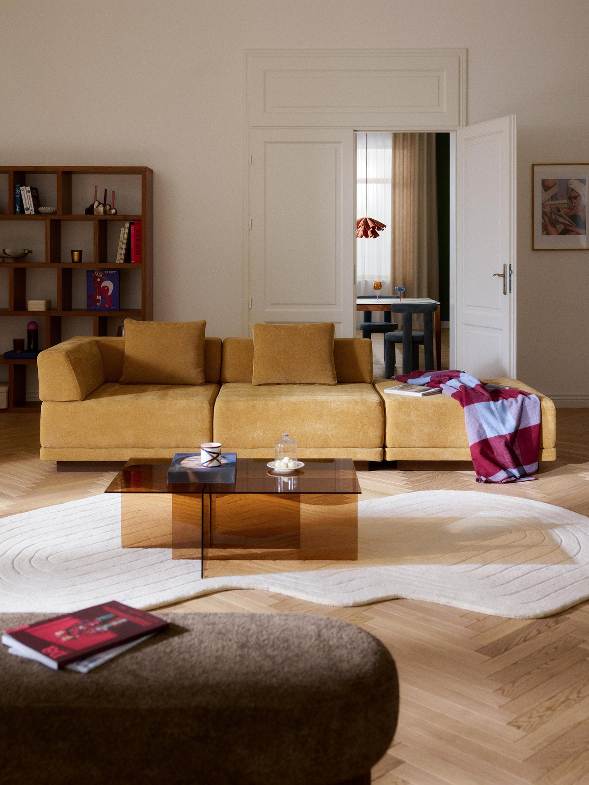 Colbrant Modular Sofa (4-Seater) with Ottoman