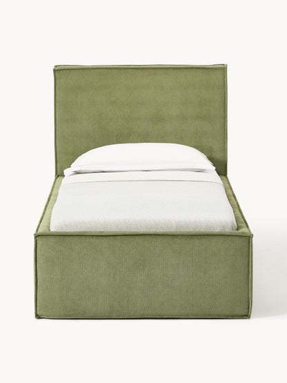 Dremvard Single Bed in Corduroy