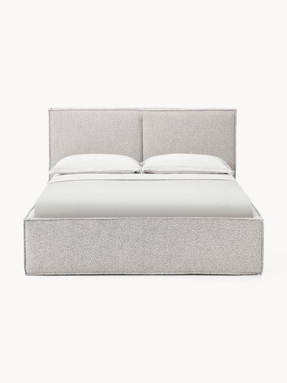Dremvard Upholstered Bed in Bouclé