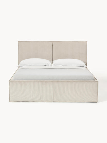 Dremvard Upholstered Corduroy Bed