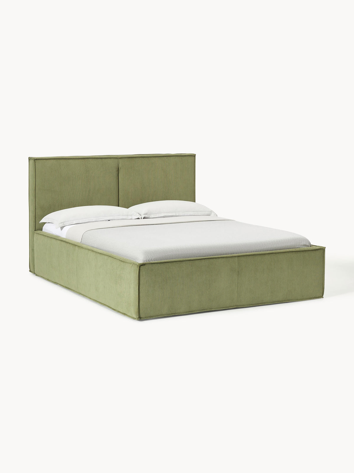 Dremvard Upholstered Storage Bed in Corduroy