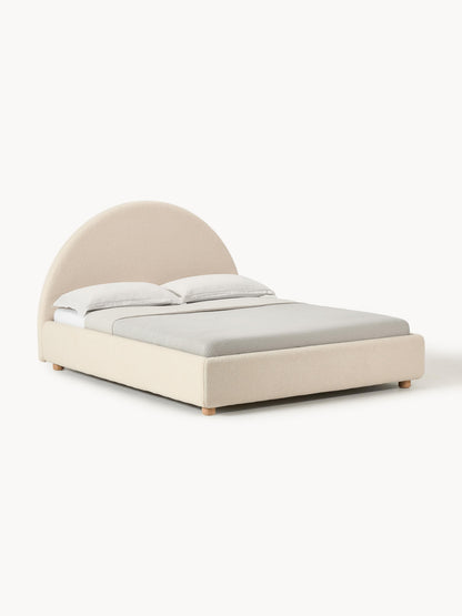Ebbrant Upholstered Bed in Teddy