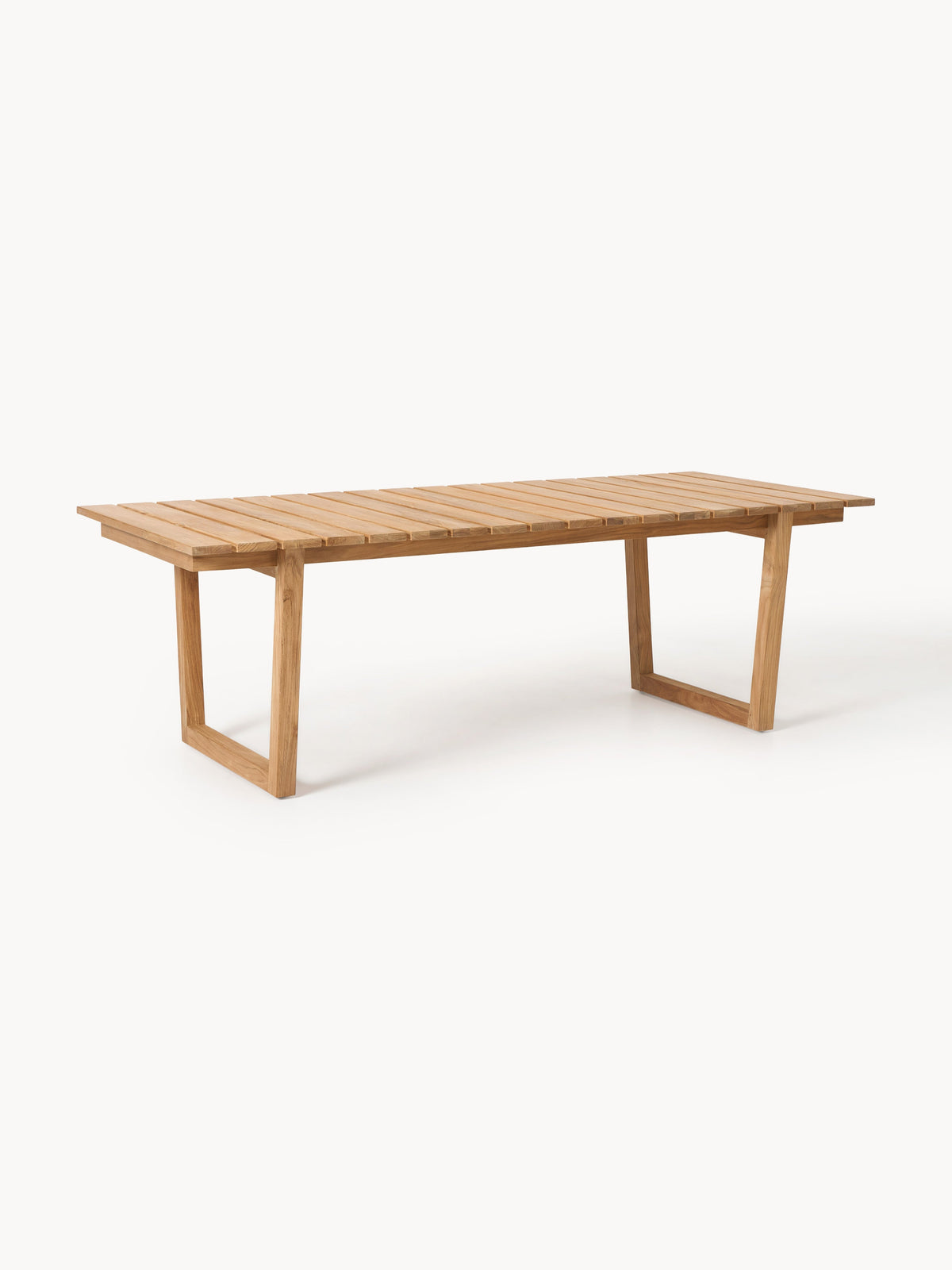 Eikvander Teak Wood Garden Table, 229 x 100 cm