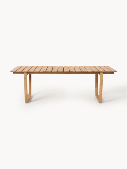 Eikvander Teak Wood Garden Table, 229 x 100 cm