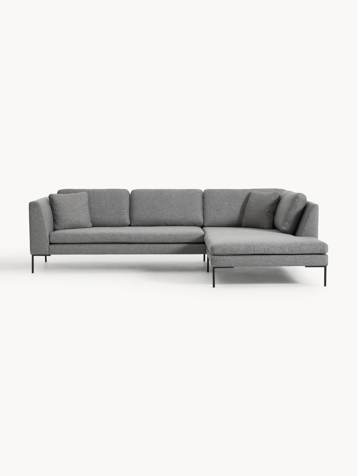 Emmreth Corner Sofa with Metal Legs